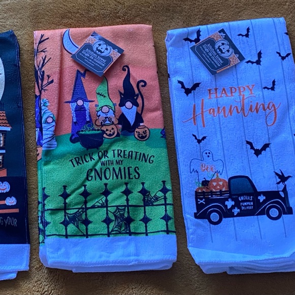 Halloween Fall Spooky Hand Towels Home Decor - Halloween Kitchen Decor - Picture 8 of 8